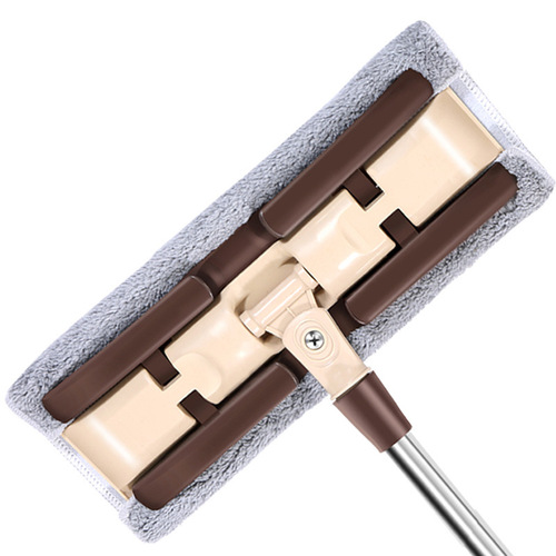 Tablet mop without hand washing, large size household one-touch lazy floor cleaning device, dry and wet two-in-one floor mop cleaner