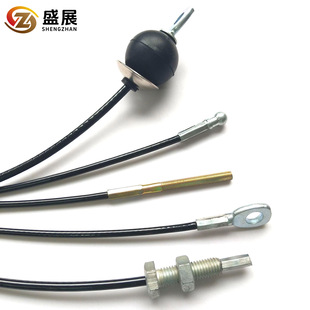 Black Coated Plastic-Coated Fitness Equipment Steel Wire Rope with Aluminum Sleeves, Stainless Steel Terminals, Dog Leash Lock, Clothesline