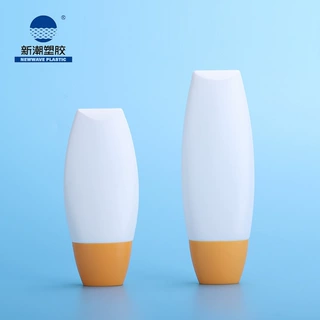 新潮塑胶日用品包材 旋盖易携式手霜护肤组合塑料瓶 源头厂家新品