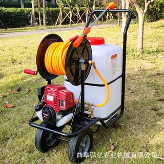 手推打药机农用喷雾器养殖业消毒防病虫弥雾机300L田园杀虫喷药机