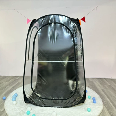 Outdoor Fishing Tent for One Avtomobil dam çadırları - black-fishing-fluff-single-person