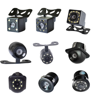Hd Waterproof Reversing Camera Night Vision Car Reversing Rear View Camera Wide-Angle Reversing Image Camera