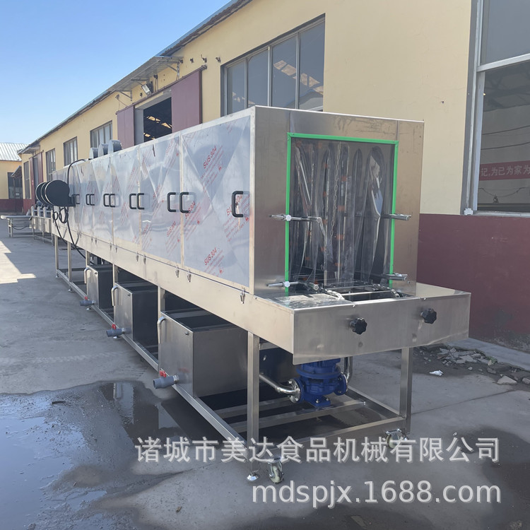 全自动洗筐机 厂家供应高效去污洗筐机 水果塑料筐清洗设备厂家