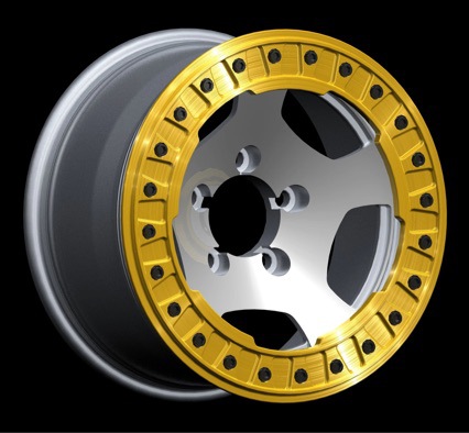 Ten thousand tons forged wheel hub modified off-road negative value anti-off T6061-T6 applicable to flush data for all models