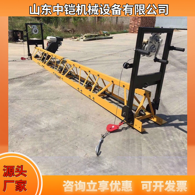 混凝土水泥路面铺设用整平机 框架式摊铺机 销售4到18米振动梁