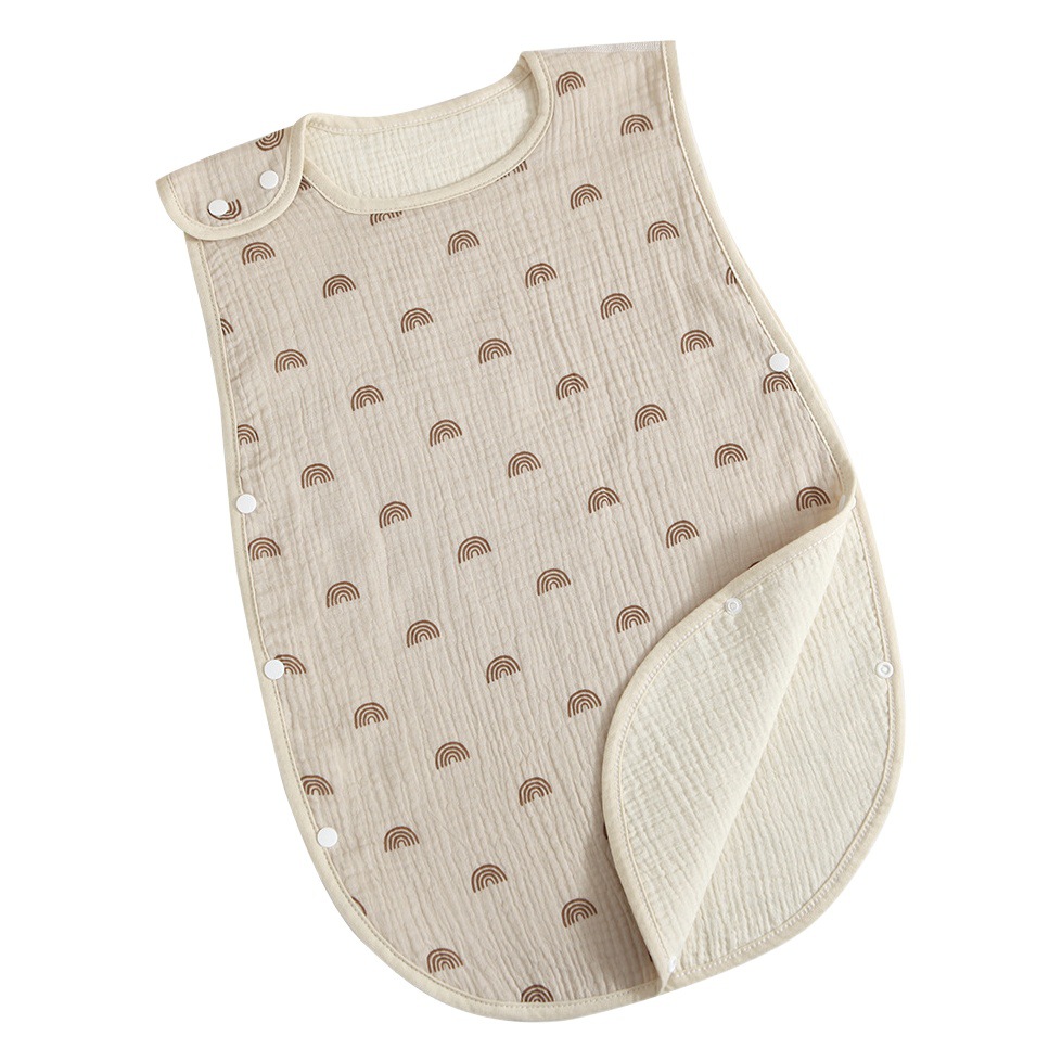 Four-layer Children's Gauze Sleeping Bag Baby Kick-proof Quilt Children's Sleeveless Vest Sleeping Bag Summer Thin Han Feng Zou Cloth