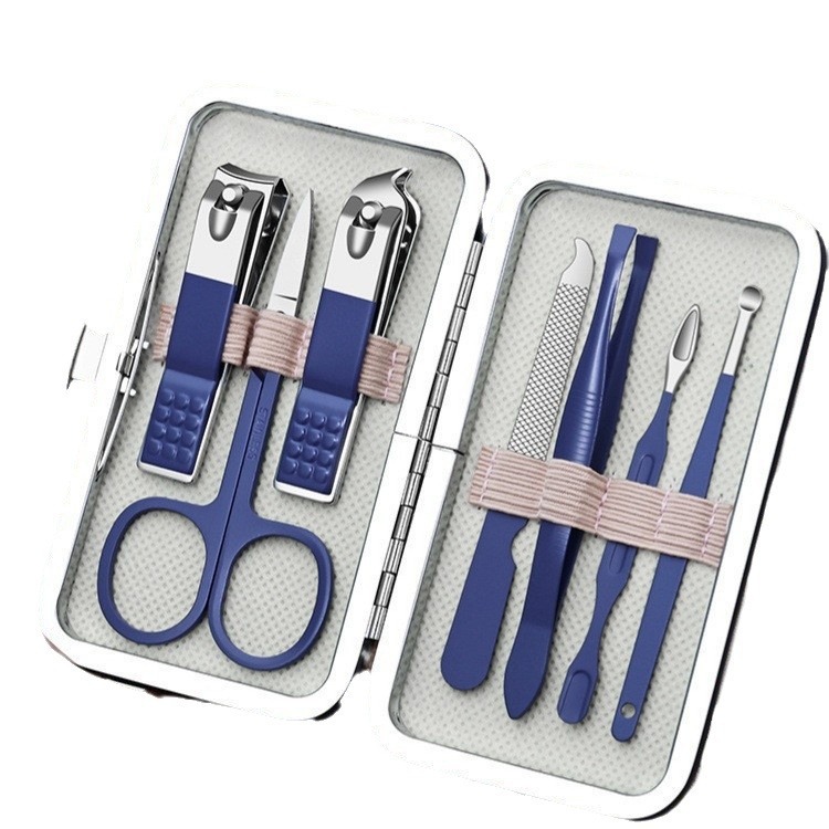Pedicure manicure tijeras regalo de actividad portátil oreja para hombres oreja cucharas de corte de uñas set LOGO pinzas de uñas para el hogar