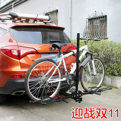 Xinchuan General Motors Rear-Mounted Modified Electric Bicycle Luggage Rack Square Mouth Trailer Rack Pedal Bicycle Rack