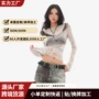 显瘦长袖跨境爆款蝴蝶