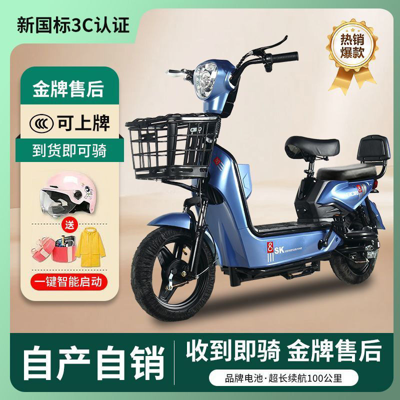 오로라 블루 여름 방폭 - 방해받지 않는 라이딩 배터리 전압: 48V (고구성 [도난 방지 잠금 장치 + 선물 가방 모델])