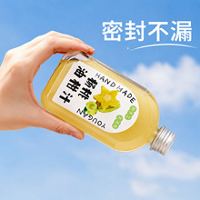 ���l350ml�͸�ƿ28��͸��pet����ƿ��֭���ƿ��֭�̲�ƿ�ӿ���ƿ