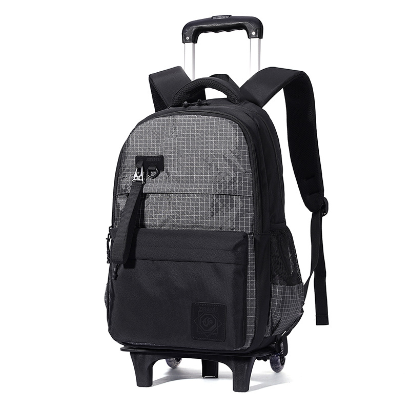 Peces naturales nueva escuela primaria estudiante mochila 3-6 Grado de gran capacidad desmontable escalera de entrega mochila