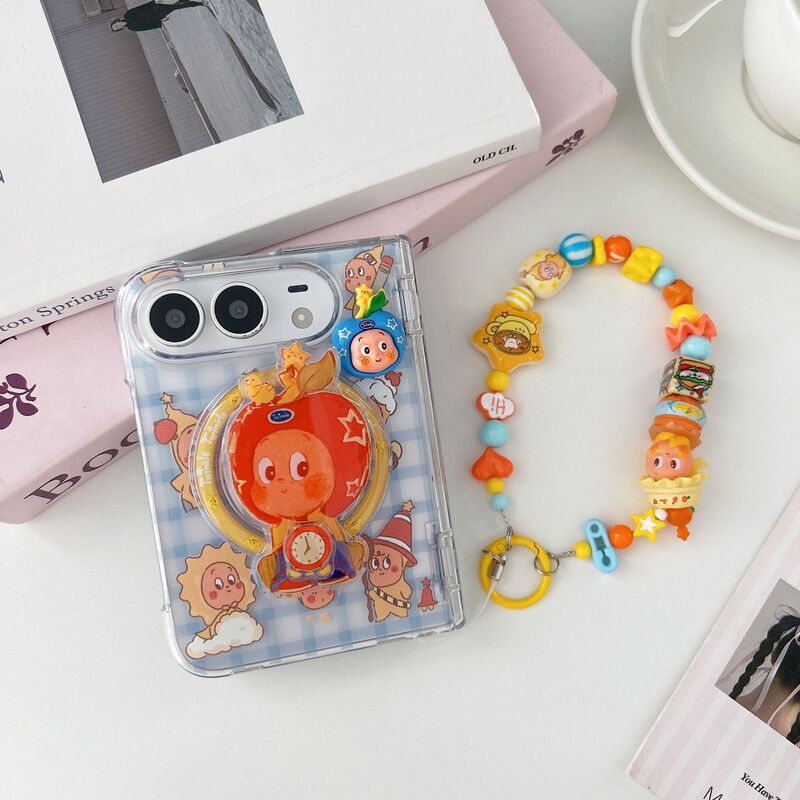 Blue striped star pattern, suitable for iPhone ultra foldable protective case, magnetic, cartoon design, for Apple 18 fold Blue striped star pattern, suitable for iPhone ultra foldable protective case, magnetic, cartoon design, for Apple 18 fold