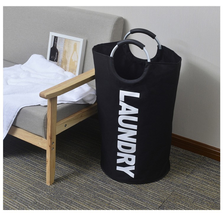 Transfronterizo de gran capacidad de tela Oxford cesta de la ropa doméstica cesta de la ropa plegable bolsa de almacenamiento de tela cesta de la ropa bolsa de lavandería