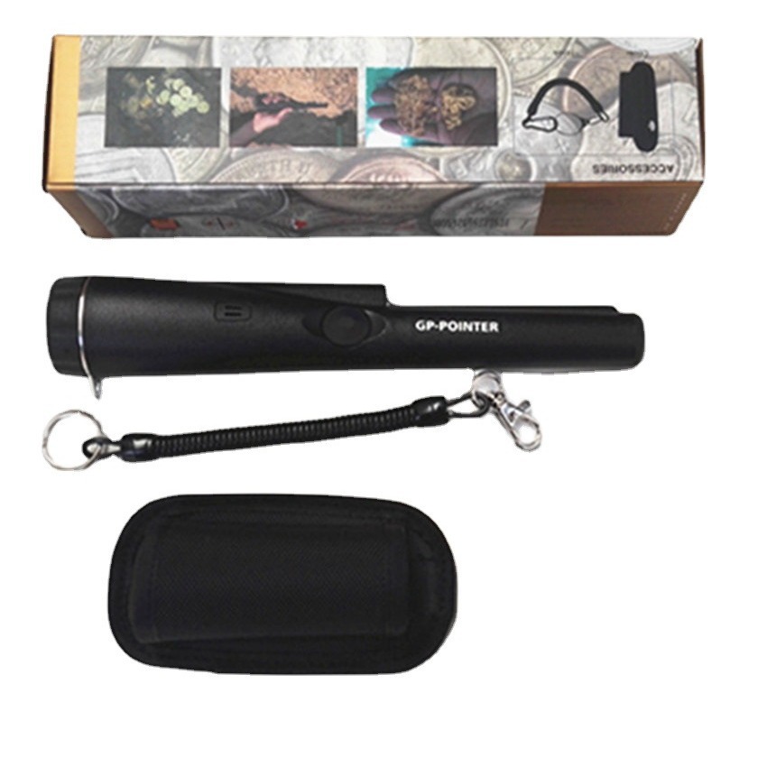 GP-Pointer  黑色手持式金属探测器探宝仪寻找金银铜定位棒