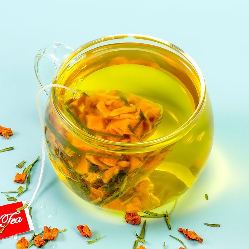 Pumpkin Leaf Herbal Tea Nan Gua Zhu Ye Cha 25 Triangle Tea Bags 5g Each Sugar Free Daily Wellness Brew quality and texture
