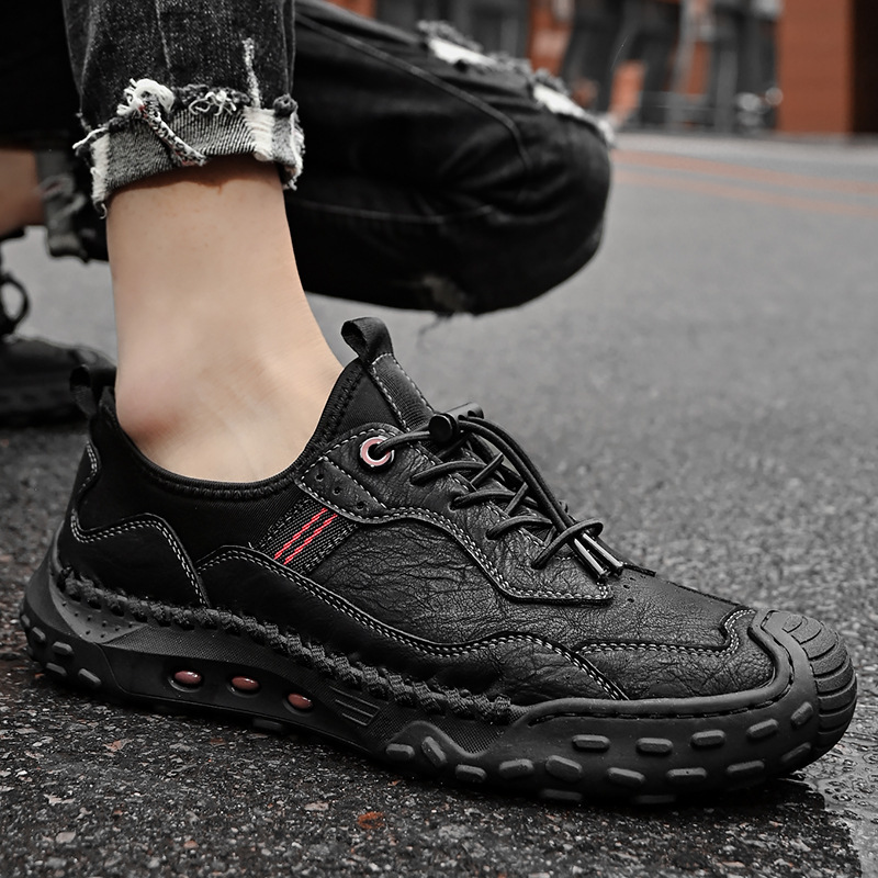 Cross-border Mesh Shoes 2024 Summer New Breathable Mesh Sports Casual Shoes Fashionable All-match Dress plus size Men's Shoes