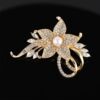 Advanced metal brooch lapel pin, protective underware, pin, Korean style, high-quality style, light luxury style, clips included