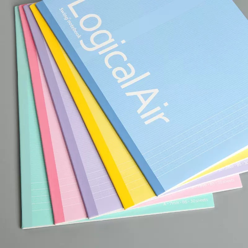 Nakabayashi Zhonglin japonés rejilla lógica ultra-ligero Cuaderno grande papelería libreta tarea