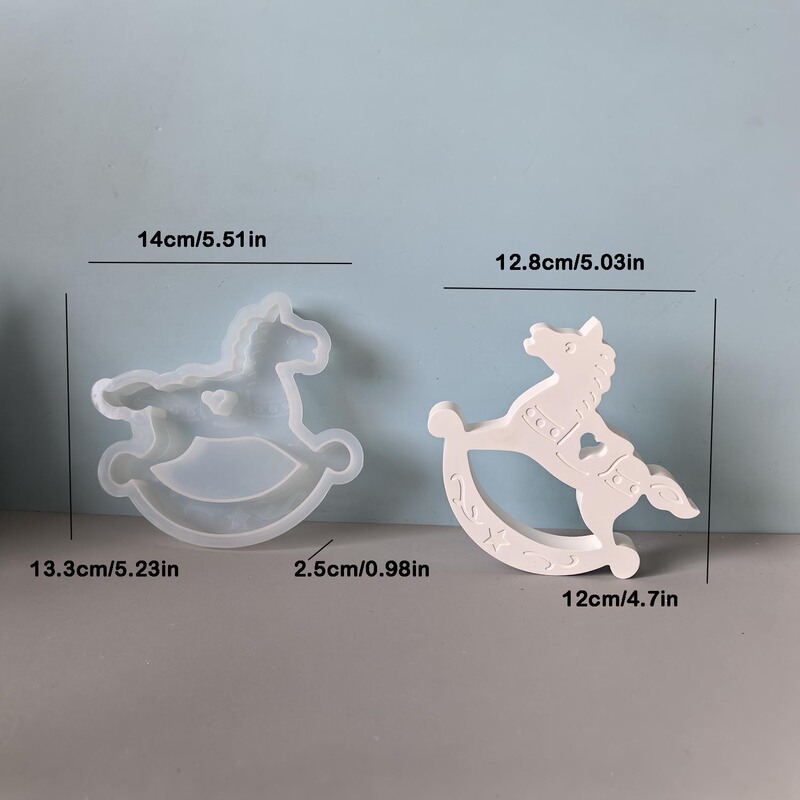 圣诞造型模具香薰车载石膏天使木马汽车麋鹿造型蜡烛模具|undefined