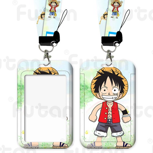 Cartoon card holder Naruto Dragon Ball One Piece student transfer card campus card work permit bus factory brand meal card holder