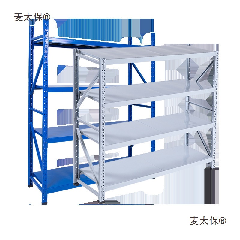 仓储货架家用阳台置物架多层落地超市仓库展示架铁架子角钢麦太保