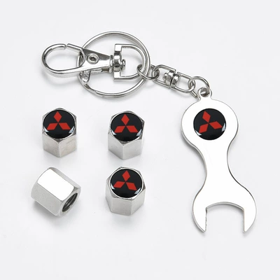 Car tire valve cover Other Automotive Exterior Supplies - three-ling-silver-wrench-pack-of-4