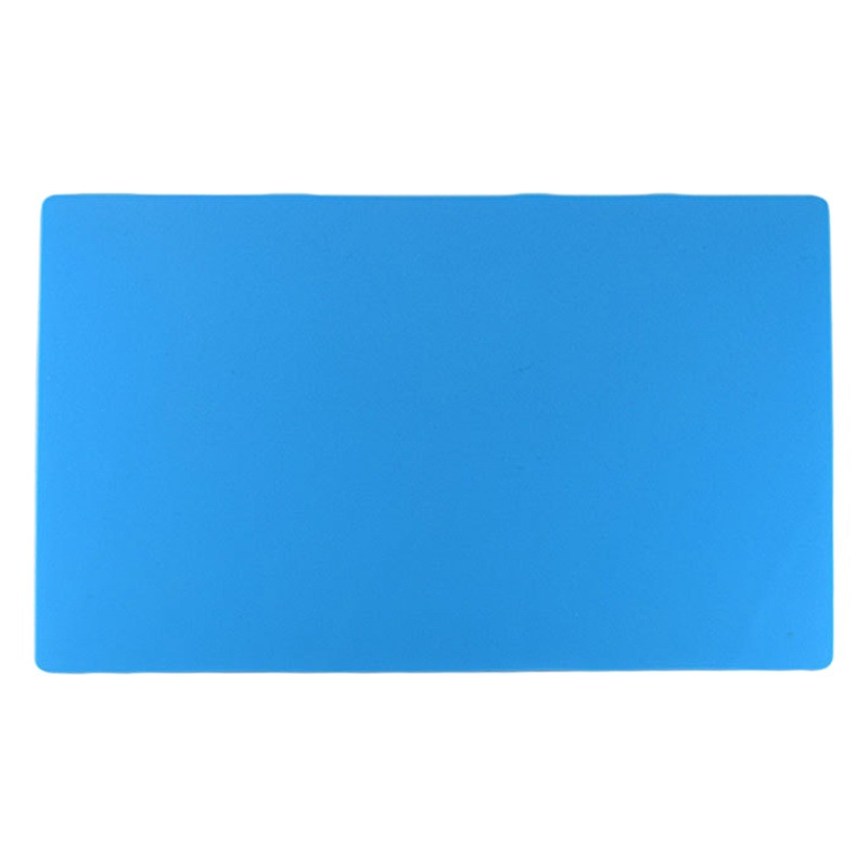Estera de silicona plana de color sólido para niños Estera de mesa de estudiante de escuela primaria Estera de comida occidental de silicona antideslizante impermeable Estera de aislamiento térmico resistente a altas temperaturas