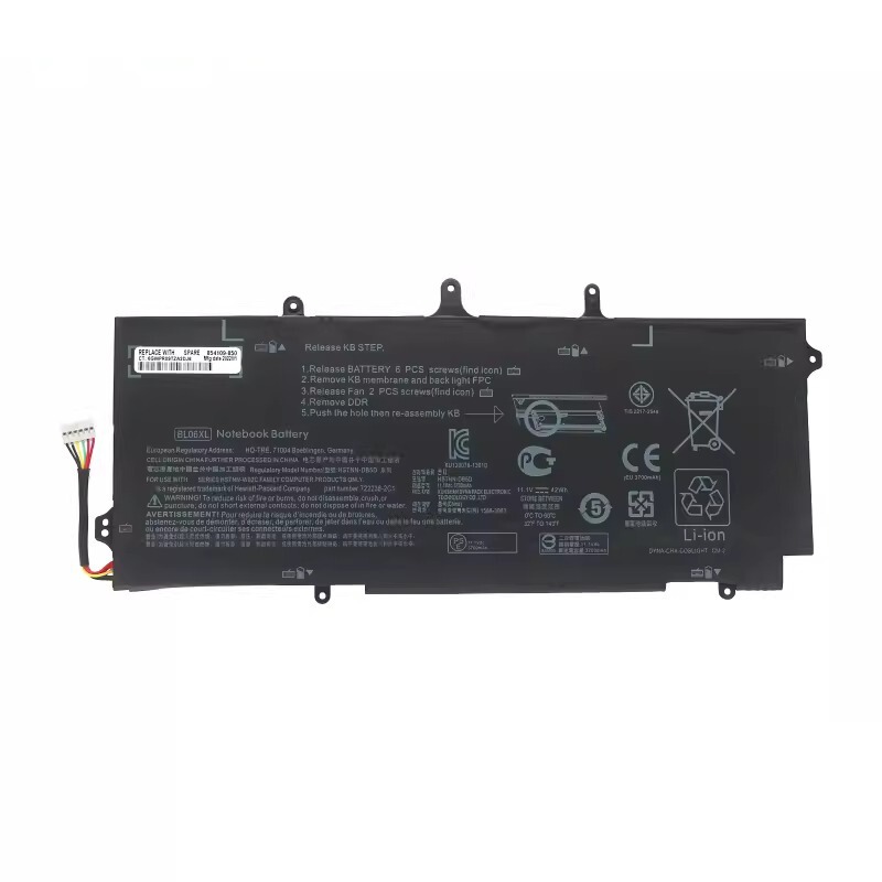 Suitable for Hp Elitebook Folio 1040 G1/G2 Hstnn-W02C Bl06Xl Battery Suitable for Hp Elitebook Folio 1040 G1/G2 Hstnn-W02C Bl06Xl Battery