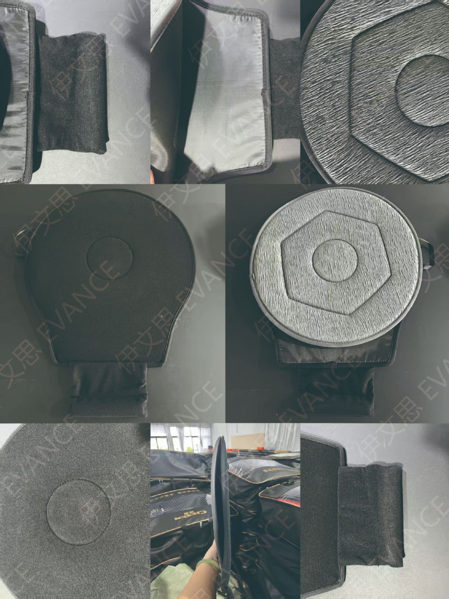 Cross-Border Wholesale 360 Rotating Car Seat Cushion for the Elderly and Pregnant Women, Universal Car Multifunctional Mobile Seat Cushion for All Seasons