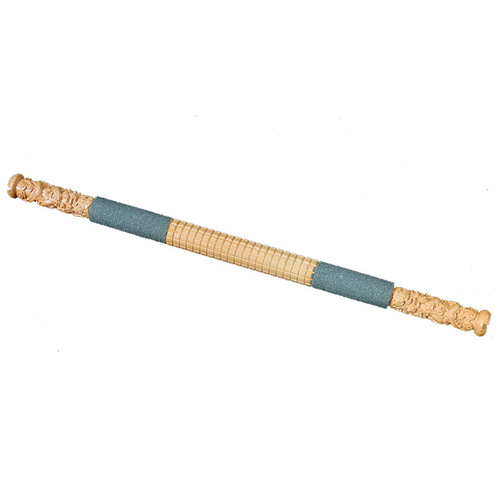 Birds use a frosted standing pole to stand on a bird's perch.