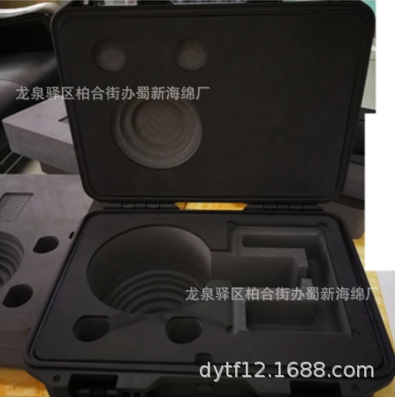 厂供黑色防静电海绵包装/黑色防静电海绵内托/黑色防静电海绵内衬