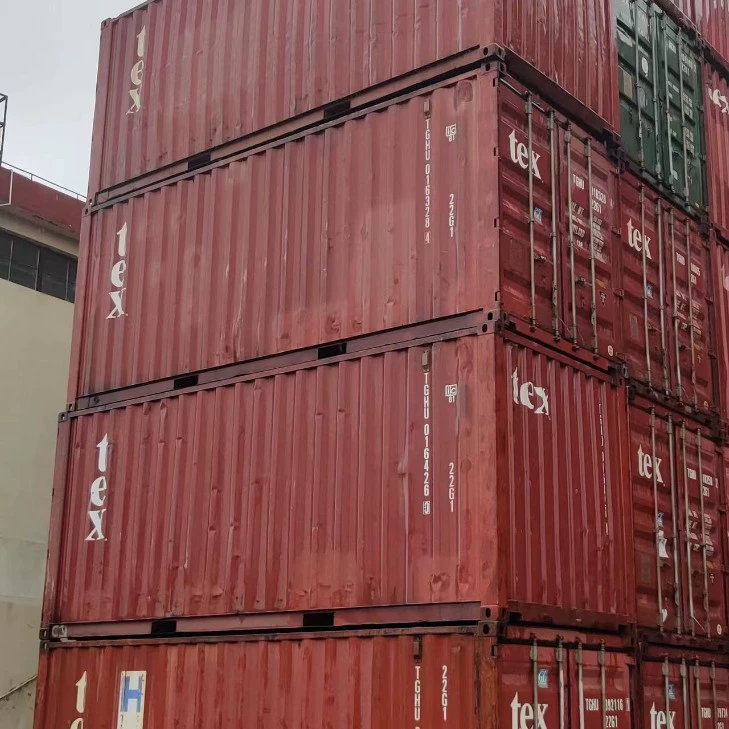 Аренда и продажа морских контейнеров в Шанхае Нинбо, лучший выбор для мировой логистики, 6 метров 12 метров