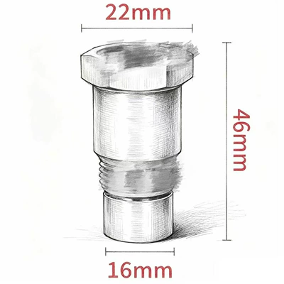 Cross-Border Stainless Steel Three-Way Catalytic Katalizator