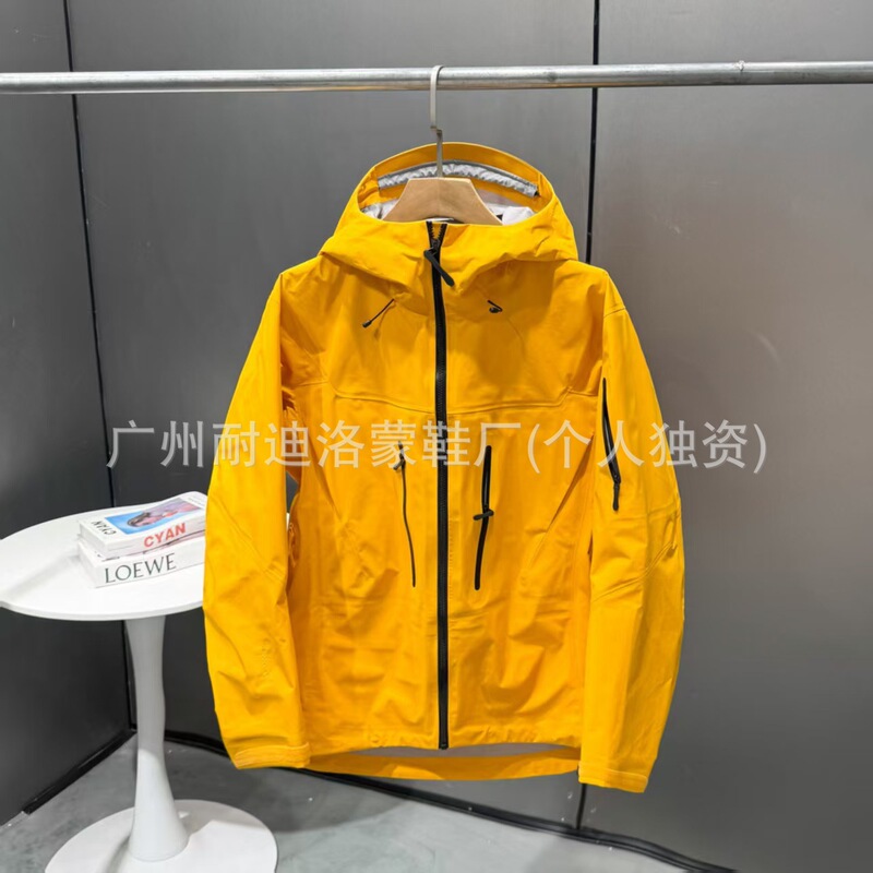 纯原鸟家同款SV7 防风防水三层压胶硬壳冲锋衣男女户外登山运动服|undefined