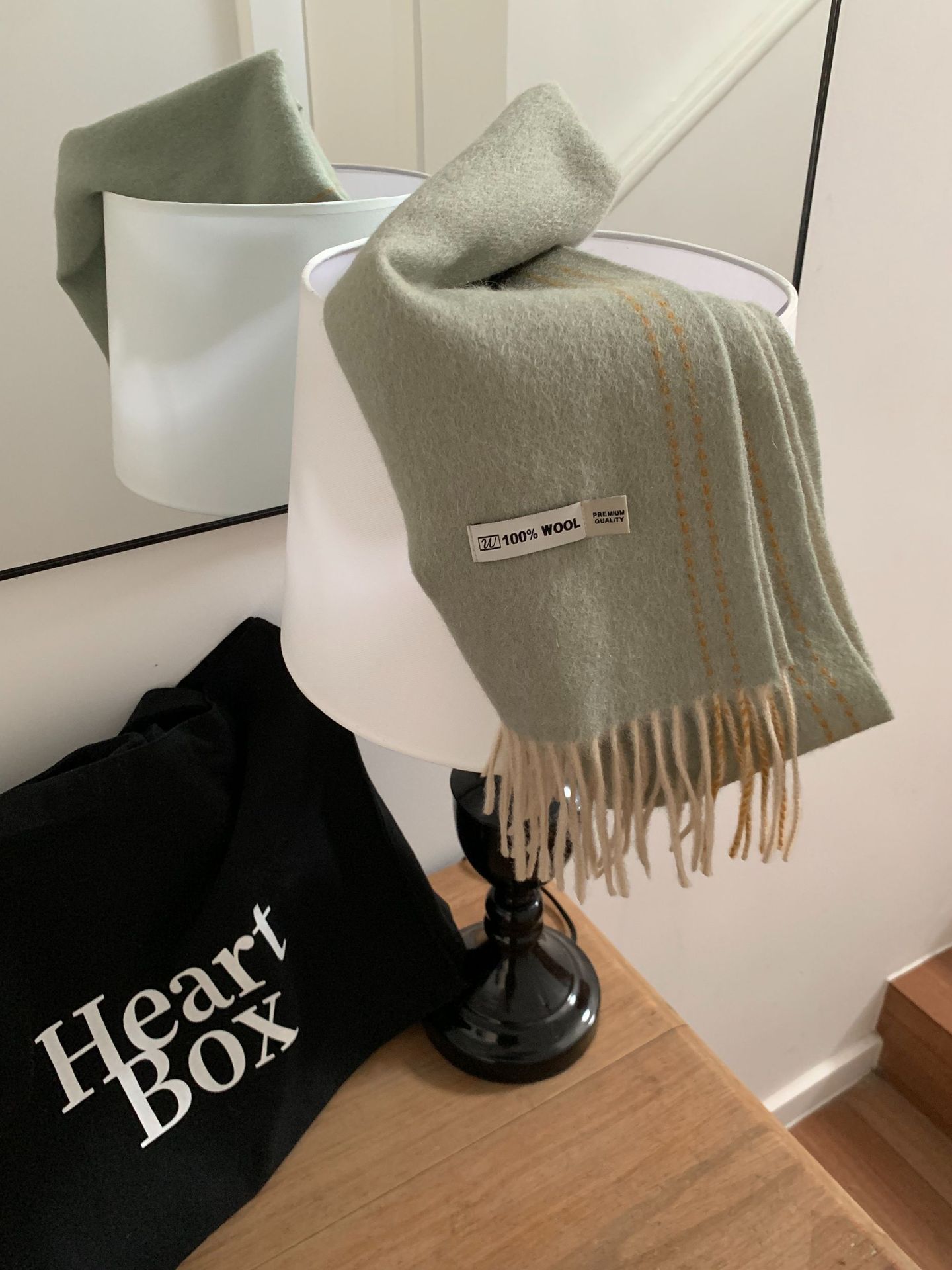 Sciarpa da coppia in edizione stretta, calda, versatile, coreana, invernale, da donna, in 100% lana, tinta unita, semplice, double face_voghion.com