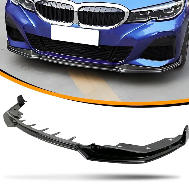Suitable for BMW 3 series G20G28 early 19-22 MP front shovel front lip non-perforated small enclosure kit