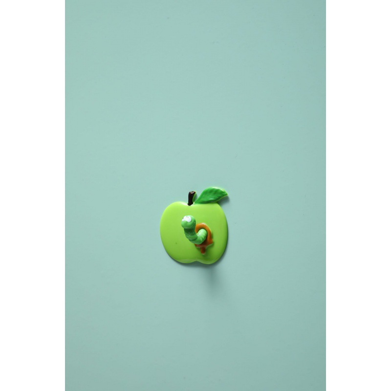 Nuevos ganchos de oruga transfronterizos lindos ganchos de animales de dibujos animados tridimensionales sin perforación y sin dejar ganchos de ropa de pegamento