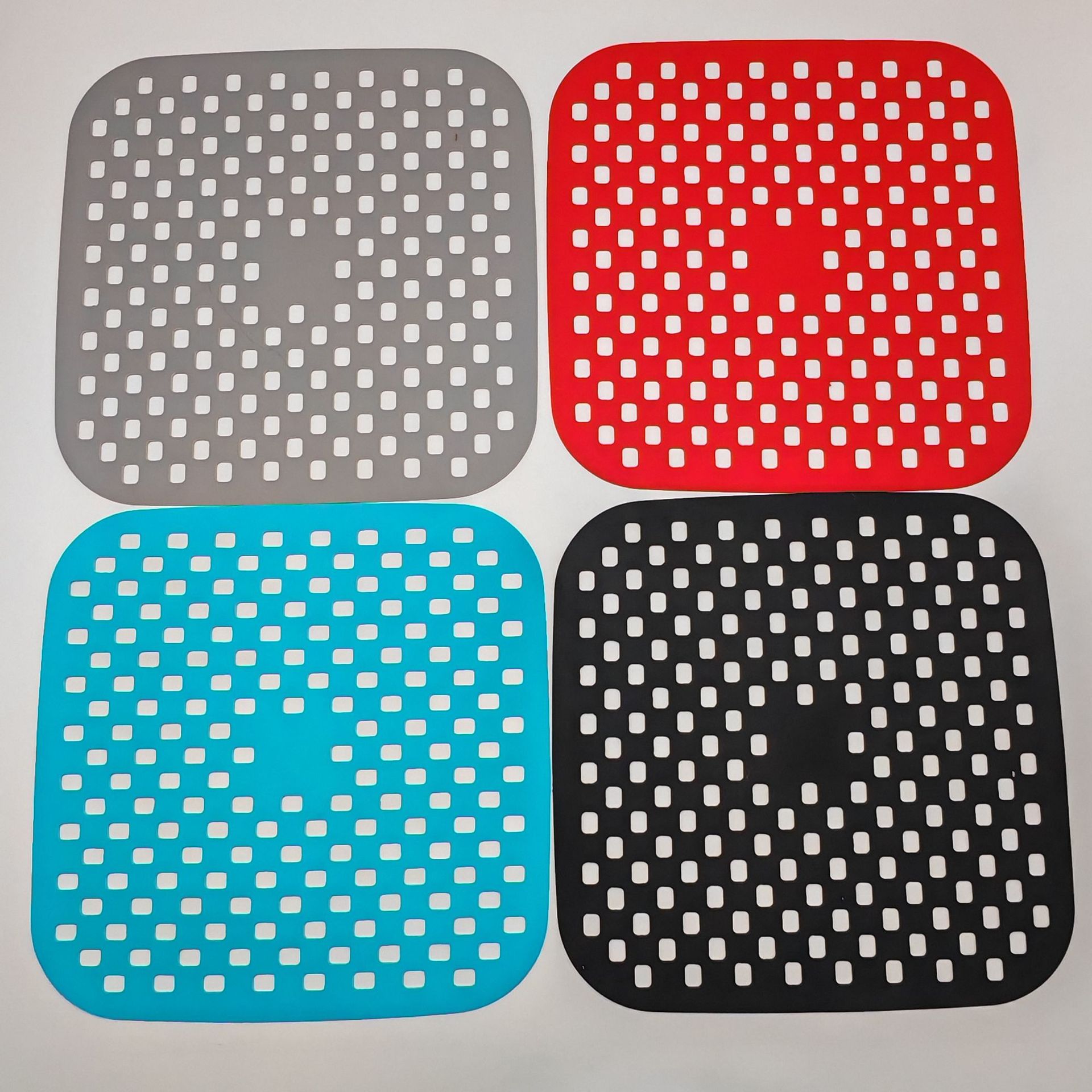 Pan de aire para hornear pan de aluminio de aluminio para hornear cojín cuadrado redondo para hornear pan de aluminio para hornear