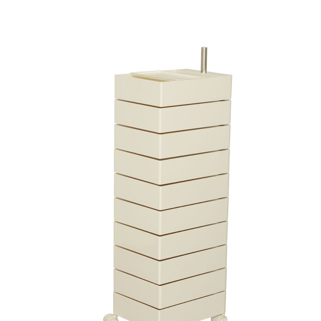 回転収納キャビネット移動可能ベッドサイドキャビネットinsサイドキャビネットシンプル北欧ロッカーネット赤化粧品収納キャビネット