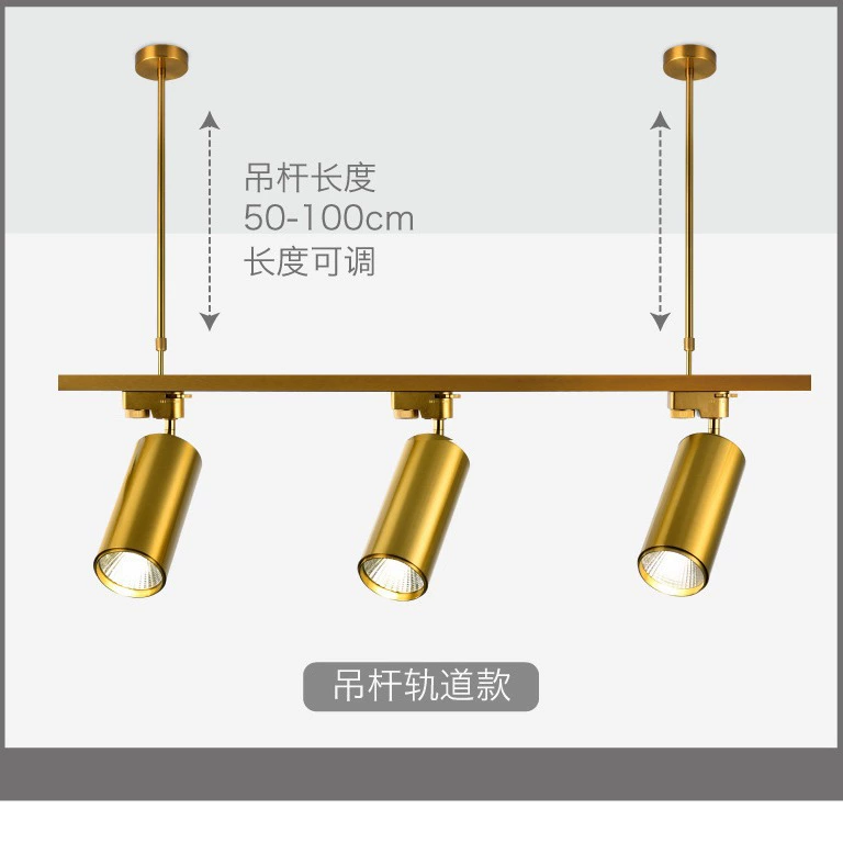 Spot lighting for living room, LED lights railed