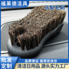 实木纯软马鬃毛刷擦车日用品居家鞋刷除尘上油抛光大号除灰尘刷子|ms