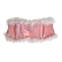 外贸定制新款圣诞风抹胸防走光棉薄模杯抹胸型全棉简约文胸D125