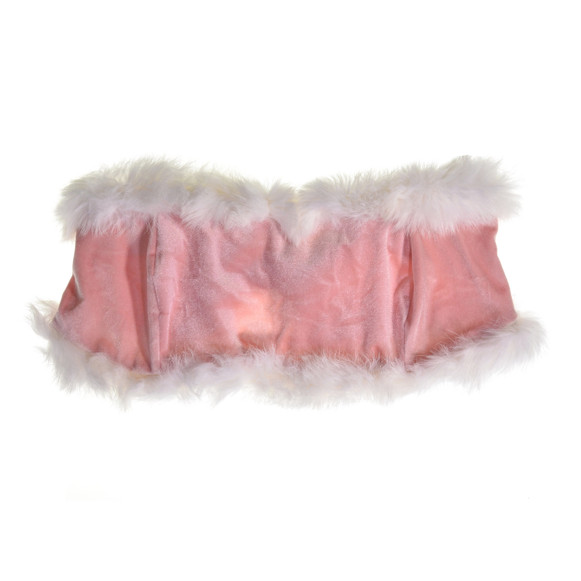 外贸定制新款圣诞风抹胸防走光棉薄模杯抹胸型全棉简约文胸D125