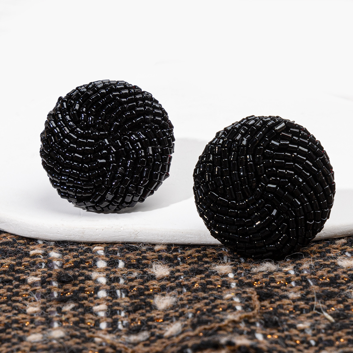 手工diy时尚百搭小香风纽扣大衣外套连衣裙钉珠扣皮草辅料装饰扣