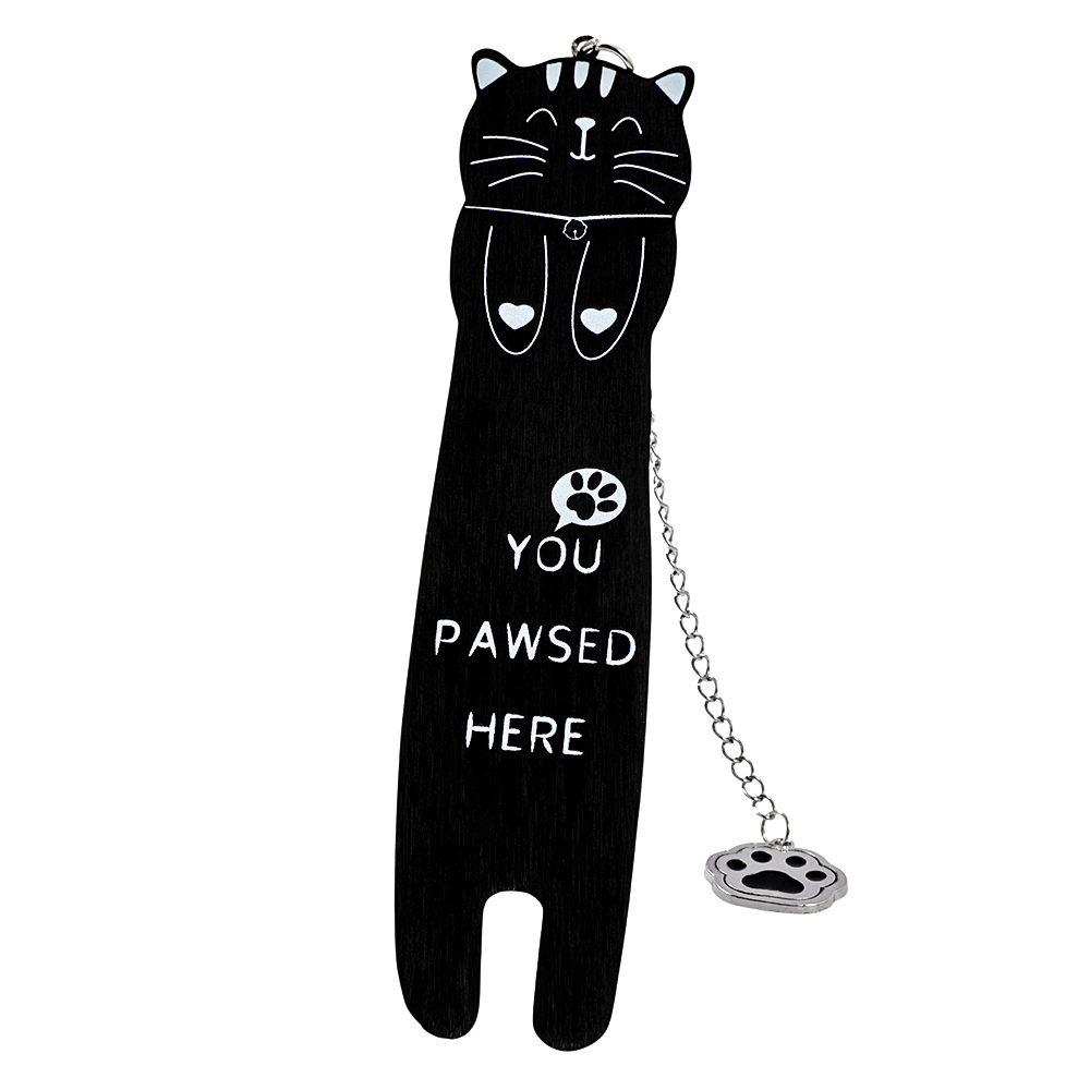 Amazon venta caliente interesante gatito perro marcadores adorables diseño de contraste de color blanco y negro marcadores de acero inoxidable fabricantes al por mayor