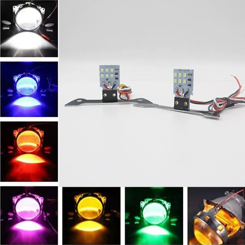 Производители напрямую поставляют 3,0-дюймовые Т-образные шарики магических глаз 360 магических глаз автомобильных аксессуаров лампа магических глаз универсальный