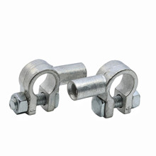 铜管接线头 25-35方纯铜镀锡蓄电池端子 电瓶压接接头 电瓶线卡子