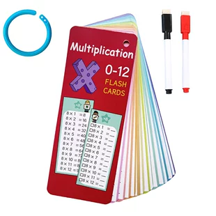 Математические карточки 15 шт. многоразовые