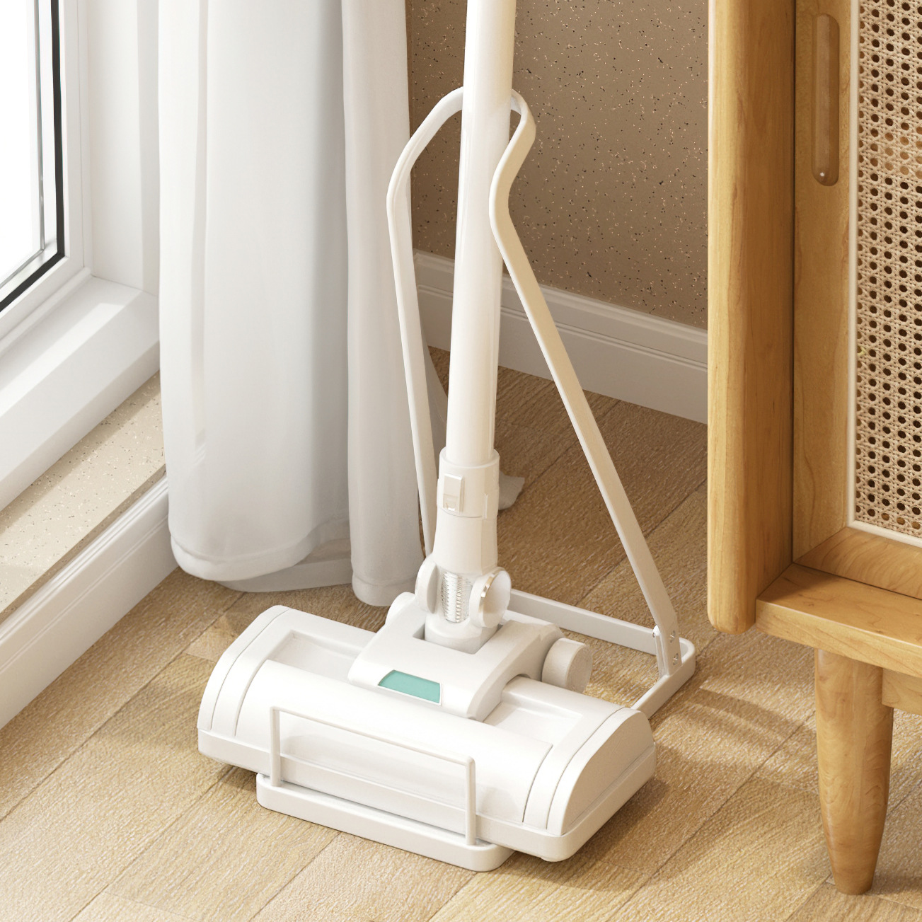 工厂批发亚马逊吸尘器支架 可组装置地式整理用具 家居日式收纳架